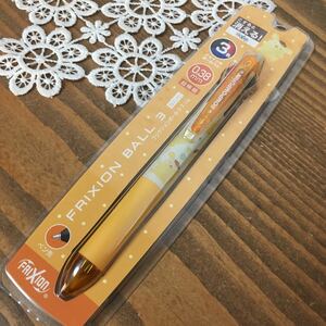 サンリオ フリクションボールペン　　　３色ボールペン　　送料120 新品 こすると消える！　　日本製　　ポムポムプリン