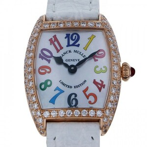 フランク・ミュラー FRANCK MULLER トノウカーベックス プティ 2252QZCOLDRMMOPD ホワイト文字盤 新品 腕時計 レディース