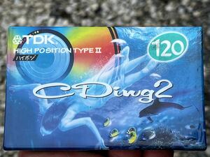 未使用品 TDK CDing 2 カセットテープ 120分 ハイポジ 未開封品 新品 