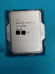 ＃インテル Core i7 12700F　LGA1700（第12・13・14世代対応）ジャンク中古品