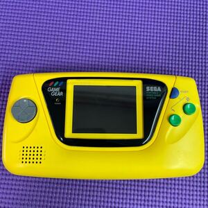 SEGA ゲームギア GAME GEAR HGG-3210 黄色 本体 動作確認済み