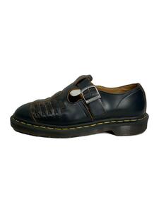 Dr.Martens◆サンダル/US7/BLK/レザー