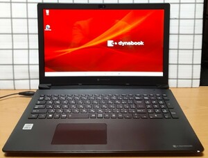 M.2/SSD1TB+HDD1TB 15.6型FHDディスプレイ/IPS 第10世代/i7-10510U M/16GB Blu-ray【東芝dynabook BJ65/FS】Win11/Office 検T75 