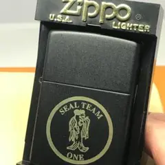 未使用★ ZIPPO ★ オイルライター SEAL Team One   USA