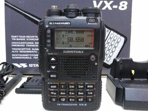 STANDARD　VX-8　50／144／430M　5W　50MHzAM　防水