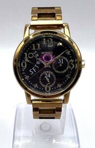SEIKO セイコー WIRED ワイアード 5Y66-0AV0　紫文字盤　クォーツ　腕時計　電池未交換のため現状不動　L3585