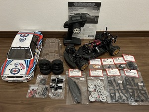 実働確認済 京商 フェーザーMk2 ラリー仕様フルセット オプション多数 オマケ ボディー付き KYOSHO ランチャデルタインテグラーレ Rally