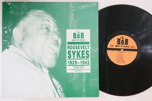 豪LP Roosevelt Sykes Roosevelt Sykes (1929-1942) BOB3 BEST OF BLUES /00260