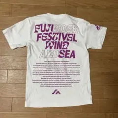 【古着】WIND AND SEA × フジロック’23 刺繍ロゴ Tシャツ
