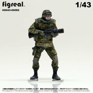 HS043-00085 figreal 陸上自衛隊 1/43 JGSDF 高精細フィギュア