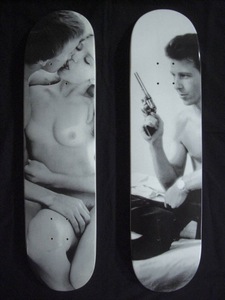 新品 DS 2005 SUPREME × LARRY CLARK ラリークラーク TULSA SKATEBOARD DECK スケートボード デッキ 2セット