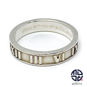 TIFFANY&CO. Tiffany ティファニー SV925 シルバー アトラス リング 指輪 約11号 ジュエリー アクセサリー ブランド