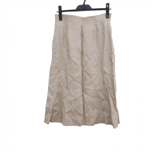 ブルマリン BLUMARINE ロングスカート サイズ42 M - ベージュ レディース ボトムス