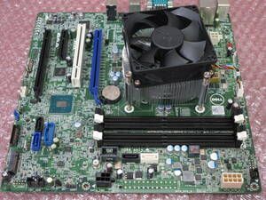 DELL / DELL Precision3620 Workstation マザーボード 09WH54 / CPU (Xeon E3-1240v5 3.50GHz) / CPUクーラー ファン / No.T952