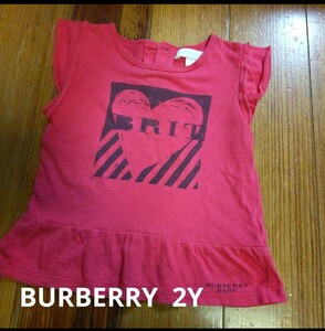 BURBERRY バーバリー 半袖 トップス Tシャツ 90 可愛い