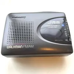 SONYロゴなし中古製備品WM-GX312 ステレオラジオカセットウォークマン