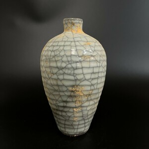 【萬藏】中国 中国美術 宋代 白磁 梅瓶 古玩 古美術 蔵出し 放出品 高さ18cm