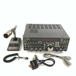 YAESU FT-736 ヤエス VHF/UHF ALL MODE トランシーバー　マイク(MD-1)/マイクケーブル/デュプレクサー(MX-72H)/ACコード付き◇現状品