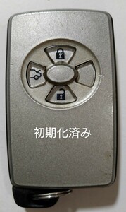 初期化済トヨタ純正スマートキー 3ボタンクラウン180系／18系基盤番号271451−0500新品電池サービス⑪