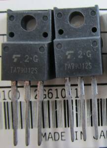 ジャンク品　三端子レギュレータ　TA79012S 　負電圧タイプ　2個　（写真の個数ではありません！）