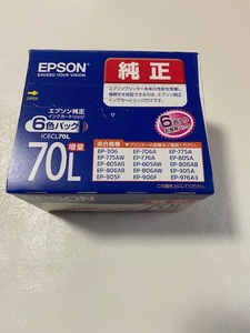 【新品未使用】EPSON エプソン 純正インクカートリッジ 6色パック IC6CL70L 増量 さくらんぼ