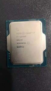 CPU インテル Intel Core I7-12700F プロセッサー 中古 動作未確認 ジャンク品 - A336