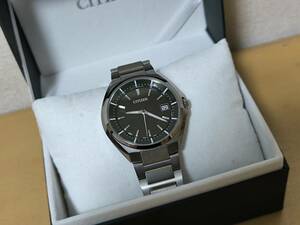 【美品】CITIZEN ATTESA CB3010-57E アテッサ Eco-Drive エコ・ドライブ 電波時計 腕時計 