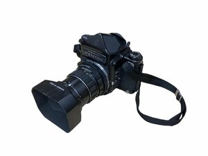 PENTAX (ペンタックス) 6×7 67 バケペン フィルムカメラ 一眼レフ 中判カメラ 現状品 カメラ セット ハードケース ブラック 黒 /027