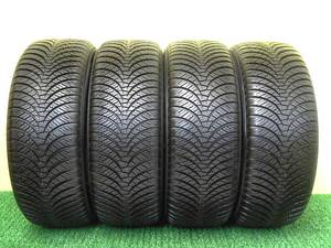 11482 中古 4本 205/55R16 91H ダンロップ オールシーズン マックス AS1 2022年製 バリ山 ALL SEASON MAXX 205 55 16 205-55-16 205/55/16