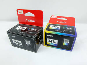 Canon BC-340XL BC-341XL * キヤノン純正インク カラーブラック 合計2個 送込 即決
