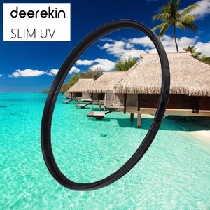 deerekin 薄枠 SLIM UV 40.5mm レンズフィルター 保護フィルター プロテクトフィルター 広角レンズ対応 簡易ケース付き 新品・未使用