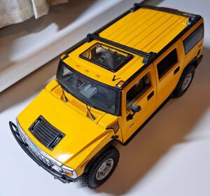 中古品　ミニカー　マイスト　ハマー　Ｈ２　Maisto 1:18 Scale 2003 HUMMER H2 SUV