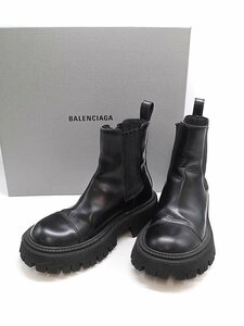 BALENCIAGA バレンシアガ TRACTOR BOOTIE L20 サイドゴアトラクターブーツ ブラック 36 ITT5EDV9B6CG