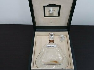 0304S17　Richard Hennessy COGNAC　ヘネシー　空き瓶　空ボトル　箱付き