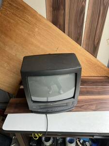 SHARP シャープ VT-14M40 動作品 ブラウン管テレビ テレビデオ 平成ポップ ビンテージ テレビ