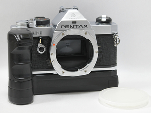 PENTAX ペンタックス 「MX」前期型ボディ+「ワインダーMX」付 ジャンク 