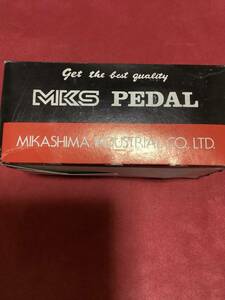 当時物　古い自転車の金属ペダル　未使用品　検　デコチャリ　昭和レトロ