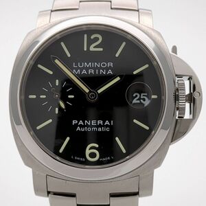 ギャランティ付　パネライ　ルミノール　マリーナ　PAM00298　自動巻　SS　黒　メンズ　腕時計　PANERAI　中古　◆3111/藤枝インター店