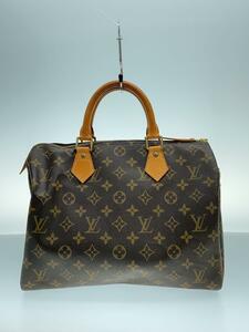 LOUIS VUITTON◆1)スピーディ30_モノグラム・キャンバス_BRW/PVC/BRW