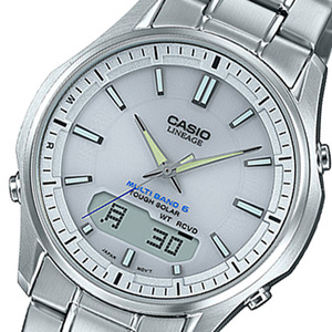 カシオ CASIO リニエージ LINEAGE アナデジ クオーツ メンズ 腕時計 LCW-M100DE-7AJF シルバー 国内正規 シルバー