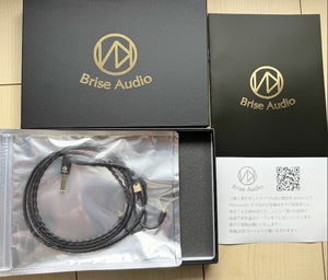 【未使用・正規品】Brise Audio YATONO-LE 5極Φ4.4mm （ブリスオーディオ IE900・IE600・IE300・IE200専用リケーブル）