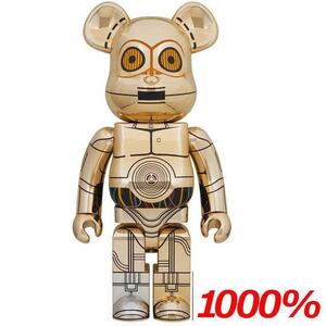 BE@RBRICK C-3PO(TM) 1000％ メディコムトイベアブリックBearbrick スターウォーズC-3PO