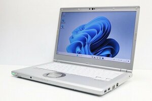 1円スタート ノートパソコン Windows11 Panasonic レッツノート CF-LV7 第8世代 Core i5 SSD256GB メモリ8GB Windows10 14インチ カメラ