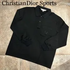 Christian Dior SPORTS  長袖ポロシャツ　ブラック