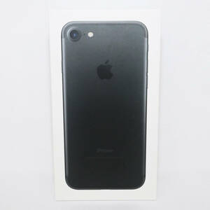Apple iPhone 7 128GB ブラック MNCK2J/A 箱付き　SIMフリー　判定◯　　M4566