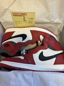 NIKE AIR JORDAN 1 RETRO HIGH OG LOST & FOUND CHICAGO US10 28cm