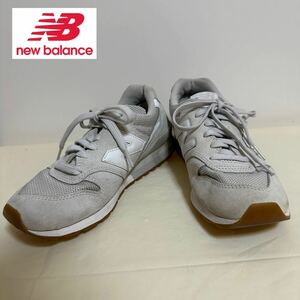 ST■ New BALANCE ニューバランス レディース 23.5cm スニーカー 白 ホワイト 996 ローカットスニーカー 靴 カジュアル 歩きやすい 