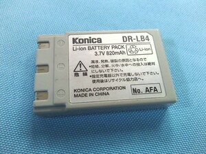 Konica　純正バッテリー DR-LB4 ／DiMAGE G600、Revio KD-510Z 等用★未確認！ジャンク