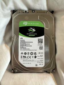 Seagate BarraCuda ST4000DM004 3.5インチ 4TB SATA HDD ハードディスク #FEHM