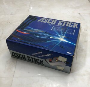 $M$ 希少! ASCII STICK アスキースティック AS-2088-FC ファミコン専用 ジョイスティック コントローラー 昭和レトロ ジャンク A2404-004